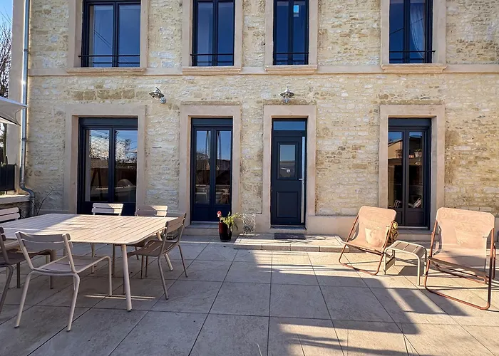 Calme Villa Port-en-Bessin-Huppain